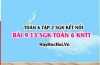 Bài 9.13 SGK Toán 6 tập 2 Kết nối tri thức
